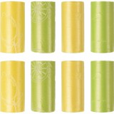 Flamingo kutyagumigyűjtő zacskó - lemon 8 x 15 db