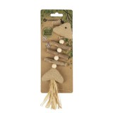 Flamingo Macska játék, halcsont matatabival, 25 cm