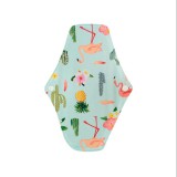 Flamingó mintás kék mosható betét M méretben