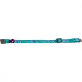 Flamingo Ziggi nyakörv macskáknak - türkiz egérkés 1 db