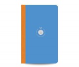 Flexbook Smartbook vonalas jegyzetfüzet  kék, 13 × 21 cm, vászongerincű kivitelben