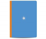 Flexbook Smartbook vonalas jegyzetfüzet  kék, 21 × 29 cm, vászongerincű kivitelben