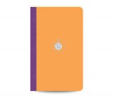 Flexbook Smartbook vonalas jegyzetfüzet  narancssárga, 13 × 21 cm, vászongerincű kivitelben