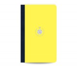 Flexbook Smartbook vonalas jegyzetfüzet  sárga, 13 × 21 cm, vászongerincű kivitelben
