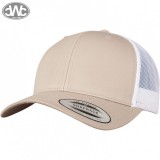 Flexfit - Retro Trucker 2-Tone Khaki White Sapka