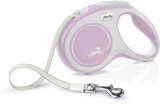 Flexi Comfort szalagpóráz - XS, 12 kg-ig, 3 m, rózsaszín