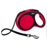 Flexi NEW COMFORT L póráz 50 kg-ig, 8 m szalag – piros