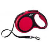 Flexi NEW COMFORT M póráz 25 kg, 5 m szalag – piros