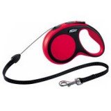 Flexi NEW COMFORT S póráz 12 kg, 8 m zsinór – piros