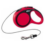 Flexi NEW COMFORT XS póráz 8 kg, 3 m zsinór – piros