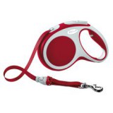 Flexi Vario M póráz 25kg-ig, 5m szalag - piros