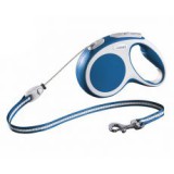 Flexi Vario S póráz 12 kg-ig, 5 m kötél - kék