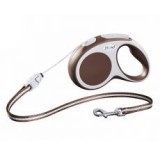 Flexi Vario S póráz 12kg-ig, 5m kötél - barna