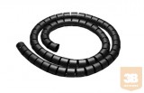 Flexibilis kábelkötegelő spirál, 10mm átmérő, 20 méter
