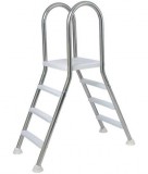 Flexinox Létra rozsdamentes kétágú 3+3 fokos