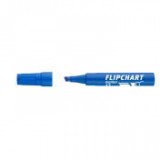 Flipchart marker, 1-4 mm, vágott, ICO "Artip 12", kék
