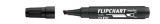 Flipchart marker, 1-4 mm, vágott, ICO Artip 12 XXL, fekete (TICA12XFK)