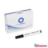 Flipchart marker rostirón vizes kerek végû 3mm, Bluering(R) fekete