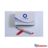 Flipchart marker rostirón vizes vágott végû 1-4mm, Bluering(R) piros