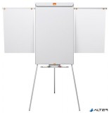 Flipchart tábla, mágneses felület, 2 db segédkarral, NOBO 'Essentials', fehér