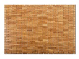 Floor Bambusz kerti zuhany kilépő kültéri és beltéri használatra szolár zuhanyhoz vagy medence mellé 60x90 szőnyeg