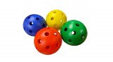 Floorball labda 69 mm színes lyukacsos – PRO-Sport COLOUR MIX UN-100