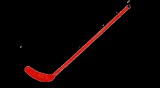 Floorball ütő, 85 cm-es, piros S-Sport