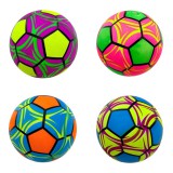 Foci mintás színes gumilabda többféle színben 14cm 31307