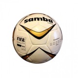 Focilabda Samba Platinium 5-ös, FIFA minősítésű mérkőzéslabda – Winart (fehér/arany)