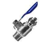 Főelzáró golyós csap 1/4"x1/4"