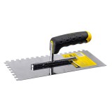 Fogazott glettvas műanyag nyéllel 280 x 130 mm  6x6 INOX topmaster