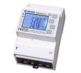 Fogyasztásmérő 3F LCD MID kétirányú impulzusadós RS485 MODBUS elektronikus 10A