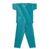 Foliodress® zsilipruha (zöld), V nyakkivágással (L; 50 db / karton)