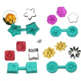 Fondant forma és mintázó készlet