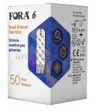FORA 6 Vércukor tesztcsík 50 db