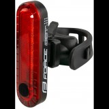 FORCE DOT hátsó villogó 20 LM, 5x LED, USB (45365)