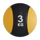 Force Now! Színes medicinlabda 3kg, sárga-fekete