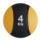 Force Now! Színes medicinlabda 4kg, sárga-fekete