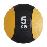 Force Now! Színes medicinlabda 5kg, sárga-fekete