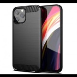 Forcell Carbon Apple iPhone 14 hátlap tok fekete (67605) (FO67605) - Telefontok