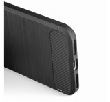 Forcell Carbon Apple iPhone 16 szilikon tok, fekete