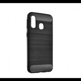 Forcell Carbon Samsung A405 Galaxy A40 hátlaptok fekete (37305) (fc37305) - Telefontok