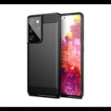 Forcell Carbon Samsung Galaxy Galaxy S23 Plus hátlap tok fekete (70144) (FO70144)