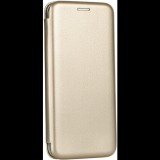 Forcell Elegance Huawei Y6 (2018) flip tok aranyszínű (24596) (24596) - Telefontok
