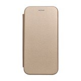 Forcell Elegance oldalra nyíló hátlap tok Apple iPhone 16 Plus, arany