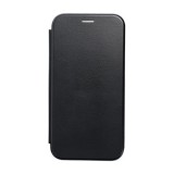 Forcell Elegance oldalra nyíló hátlap tok Samsung S24, ULTRA fekete