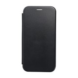 Forcell Elegance oldalra nyíló hátlap tok Xiaomi Redmi Note 13 4G, fekete