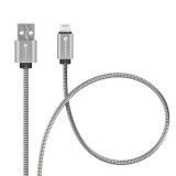FORCELL F-ENERGY Metal C236 kábel USB-A - Lightning 2,4A 12W 2 m ezüst
