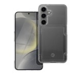 Forcell F-Protect Crystal Pocket tok Samsung S24 tok, átlátszó