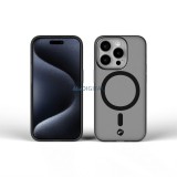 Forcell F-Protect MagSafe-kompatibilis tok Samsung Galaxy S25 Plus - szürke mintás